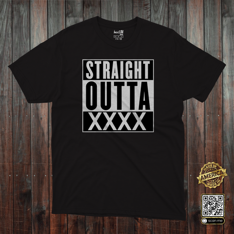 basic.CLTHG - Straight Outta (CUSTOM) Compton Parody - T-Shirt